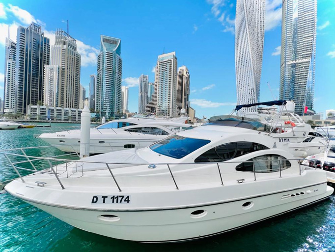 luxury yacht rental dubai marina